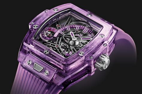 hublot purple skull watch|hublot spirit of big bang tourbillon.